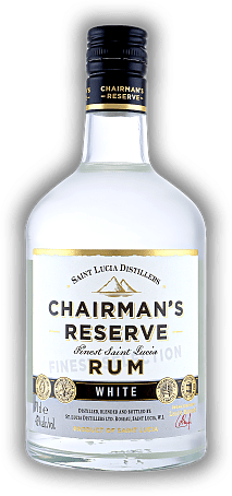 Chairman's Reserve White Rum from St. Lucia Distillers Limited Chairman's Reserve White Rum from St. Lucia Distillers Limited  0,7	 Liter - Vol 43%