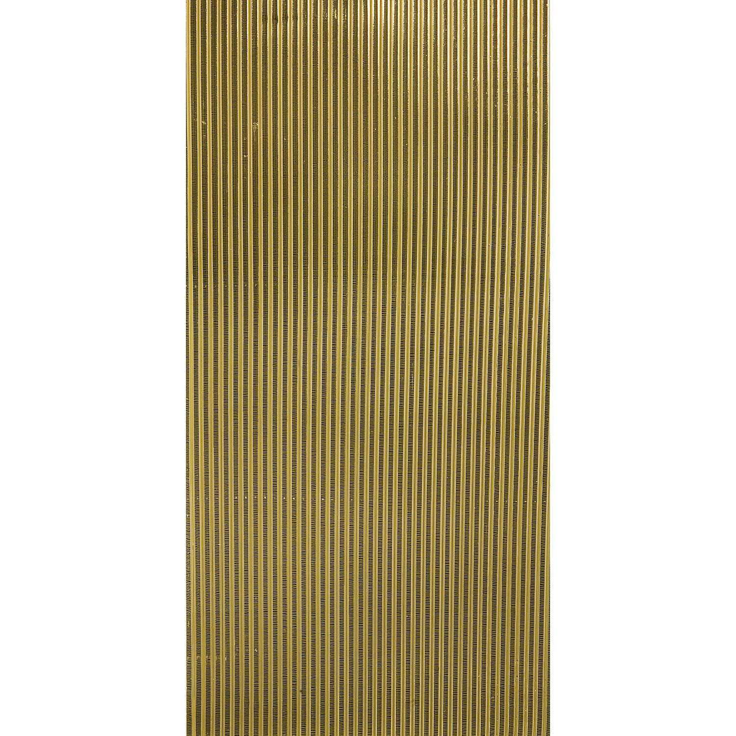 Verzierwachsstreifen halbrund, gold, 20 cm, 39 Stück