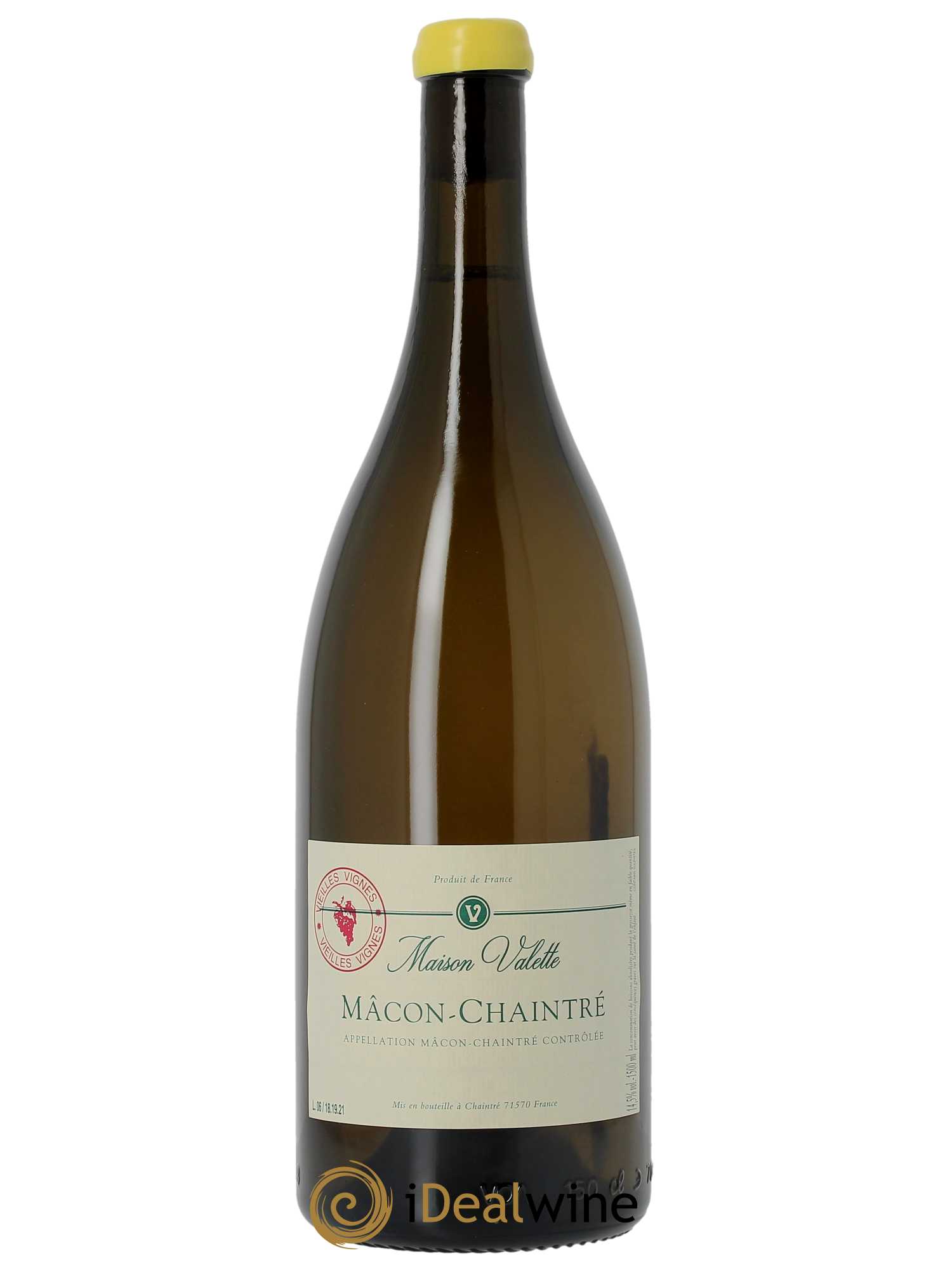 Mâcon Chaintré Vieilles Vignes Valette (Domaine)  2021 - Lot de 1 Magnum