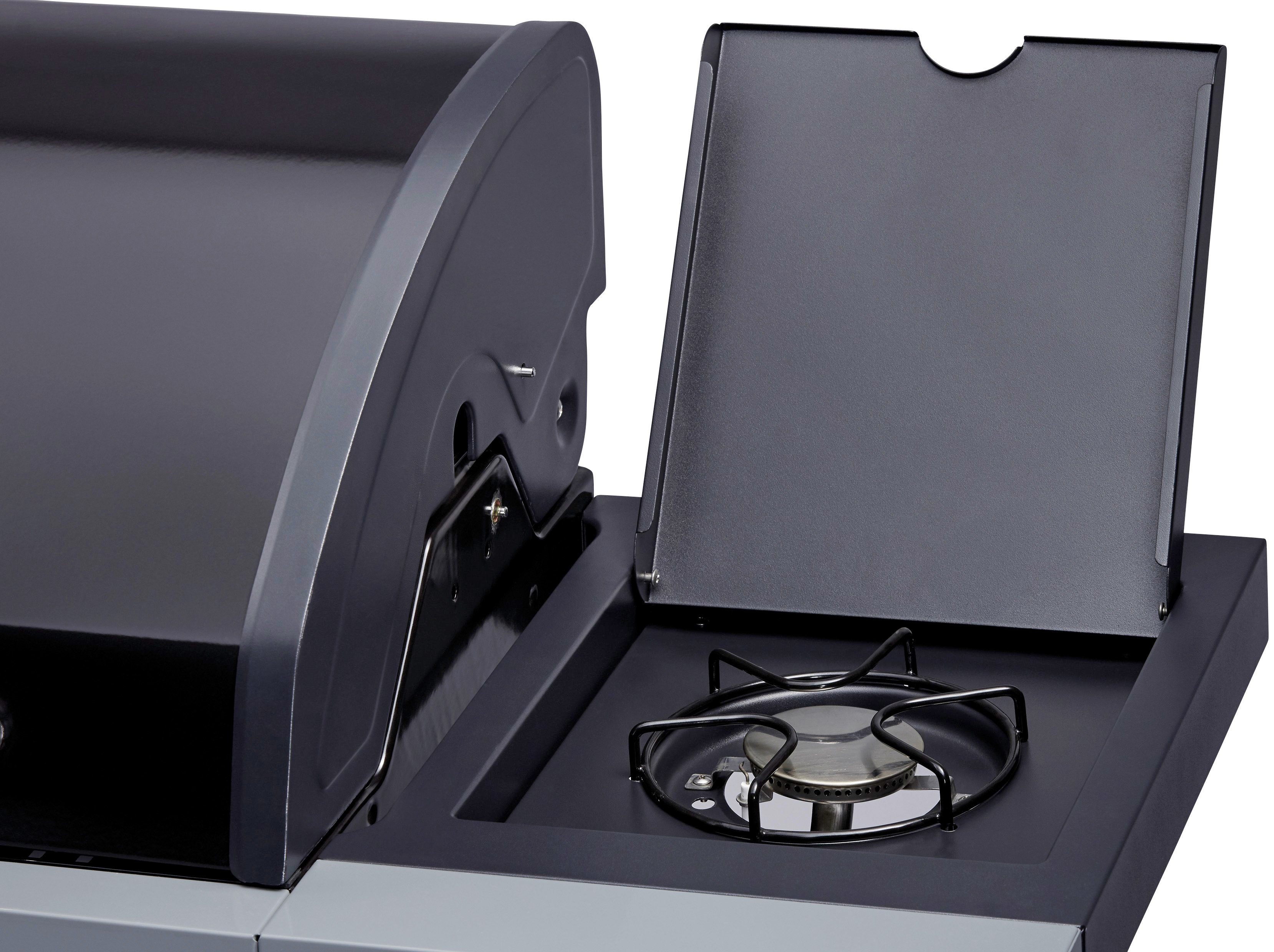 Enders® Gasgrill Boston Black 6 KR Turbo, BxTxH: 166,5x60x115 cm
