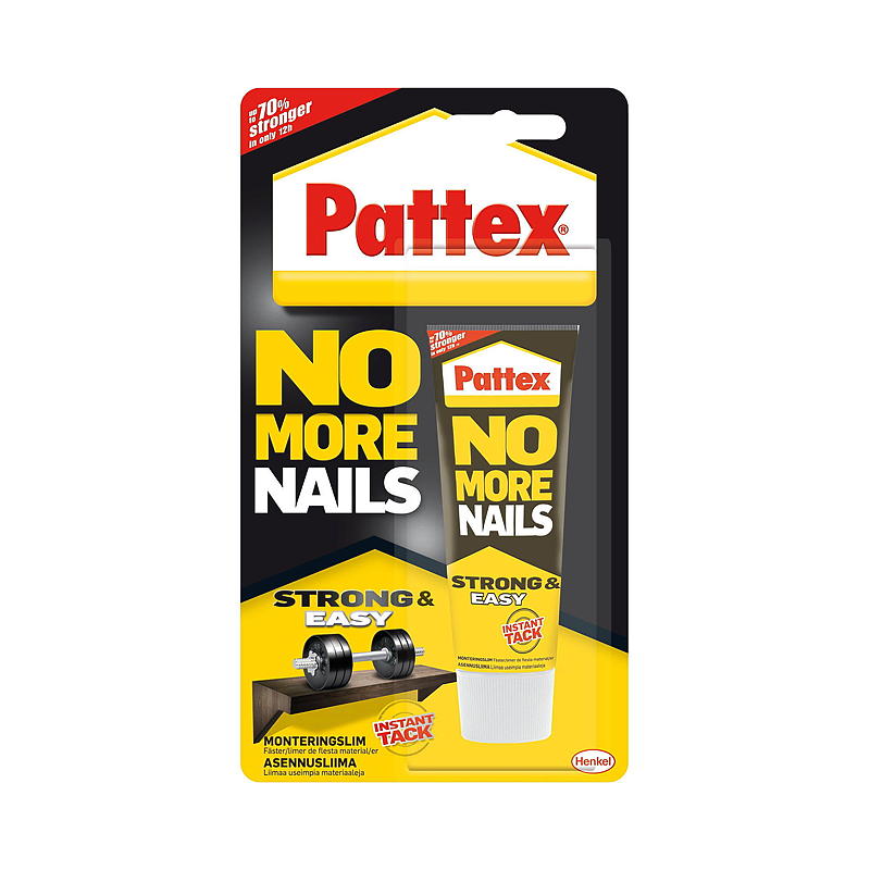 Pattex Monteringslim 40 ml, Strong&easy, Pattex