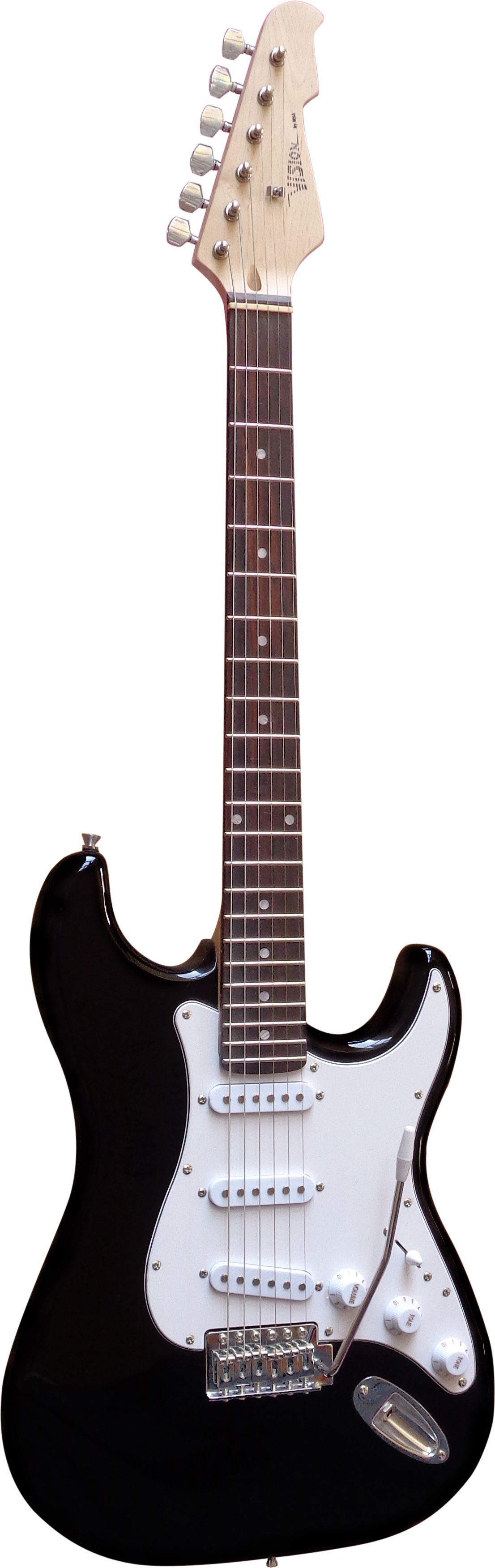 MSA E-Gitarre ST5, Elektrogitarre im Set, mit 20 Watt Verstärker, Tasche, Band,Saiten, 3xPik, Tremolo