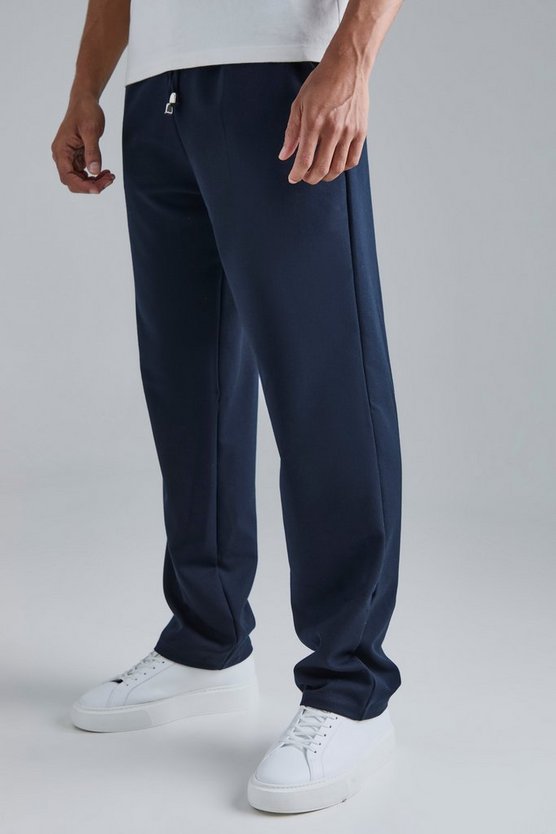 Gerade Hose mit Kordelzug