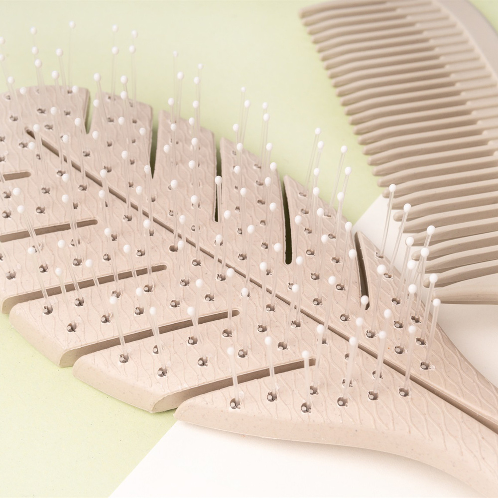 so eco Set de coiffure Brosse et Peigne Naturels Set de Coiffure