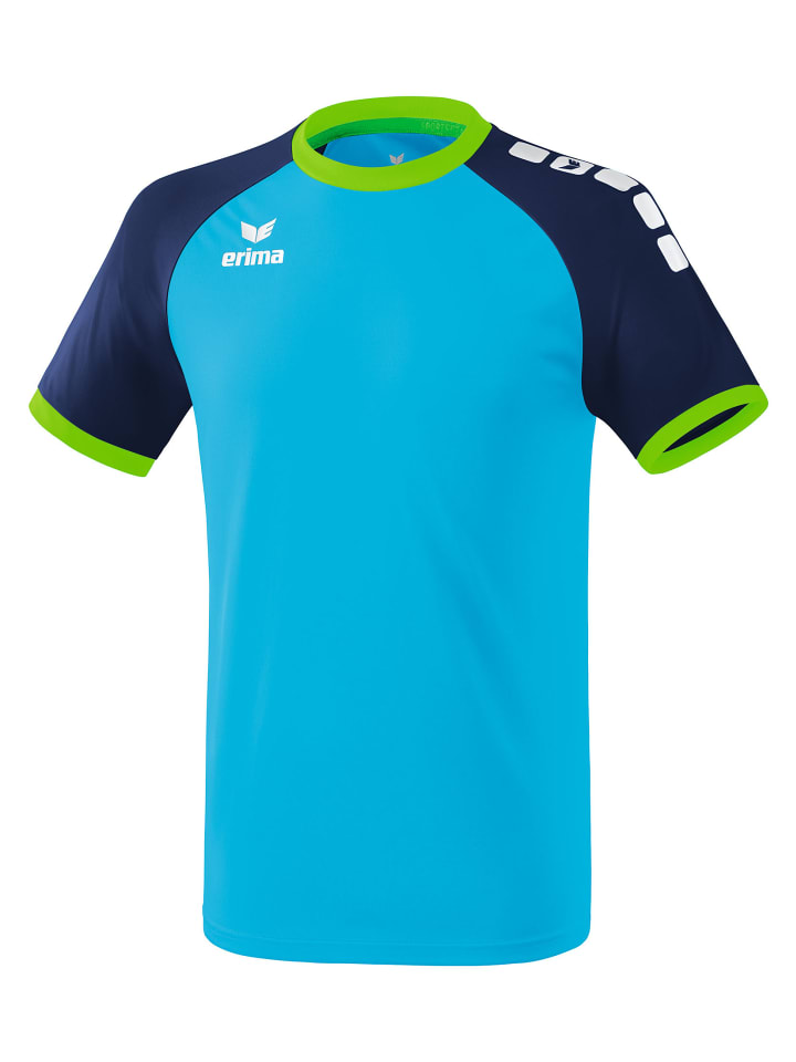 erima Zenari 3.0 Trikot in curacao/new navy/green gecko günstig kaufen