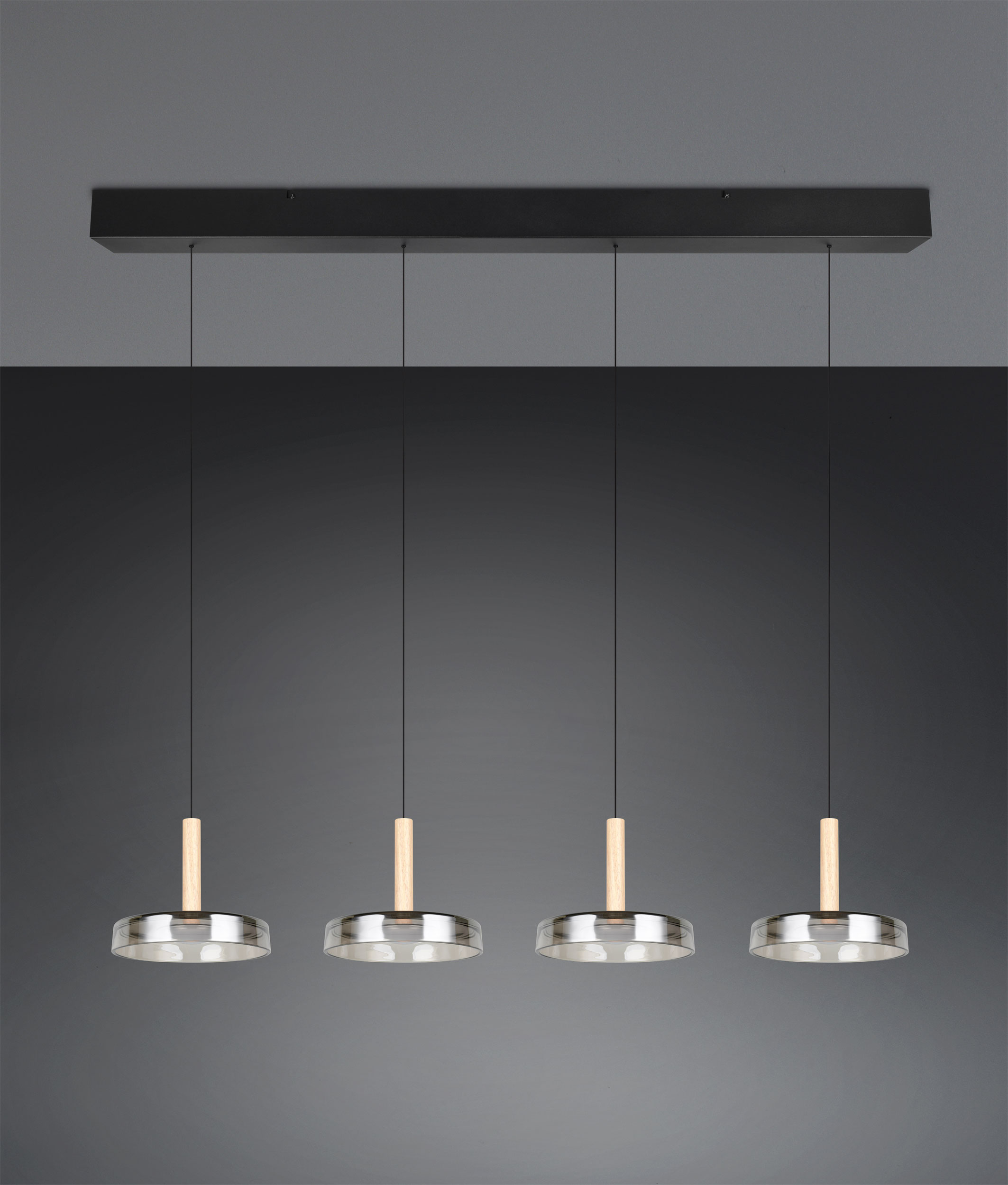 Trio LeuchtenLED-Pendelleuchte 4flg