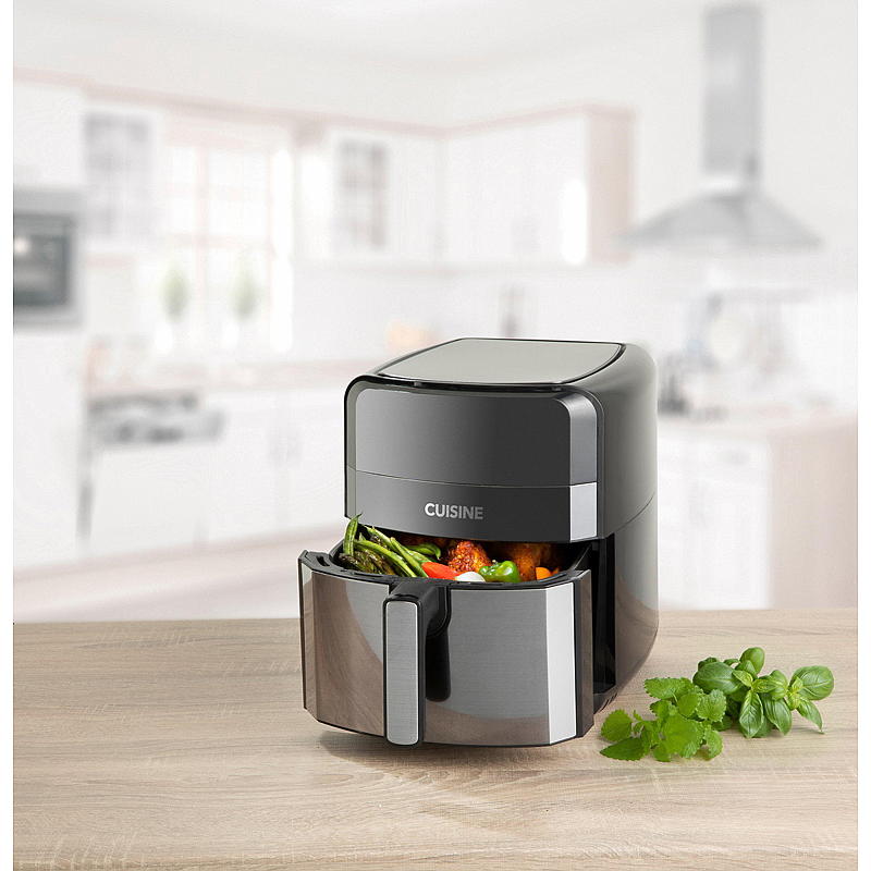 Cuisine Airfryer 1700 W, 6,3 l, stål, Edition