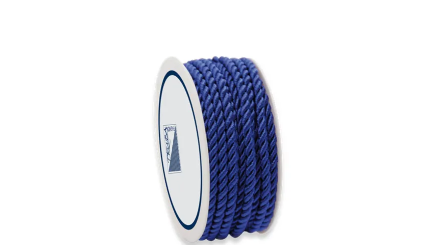 TRUBA Baumwollkordel uni royalblau 5 m