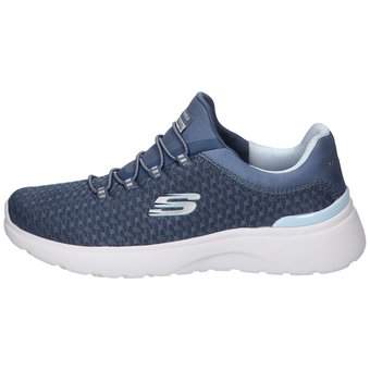 Skechers Slip On Sneaker in blau