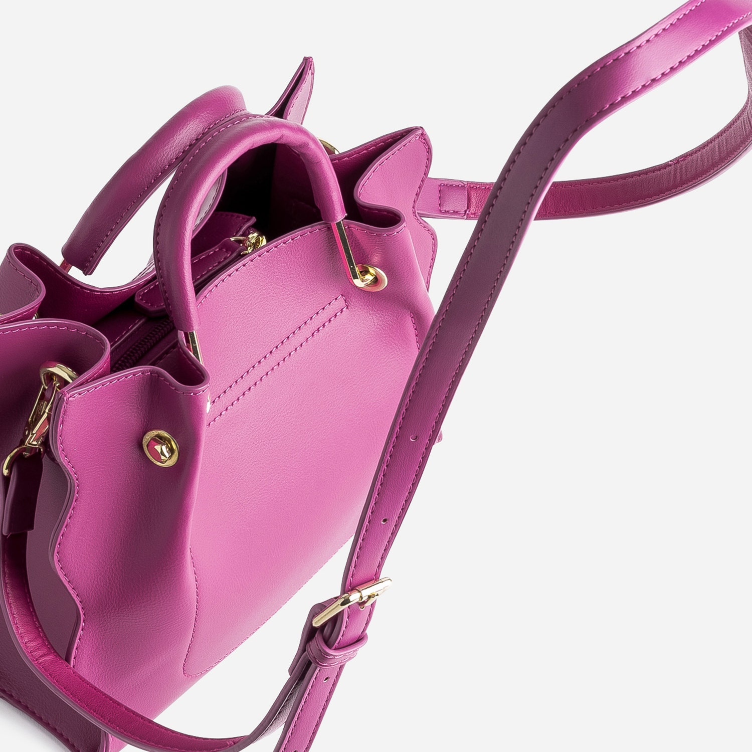 Sac à main rose foncé