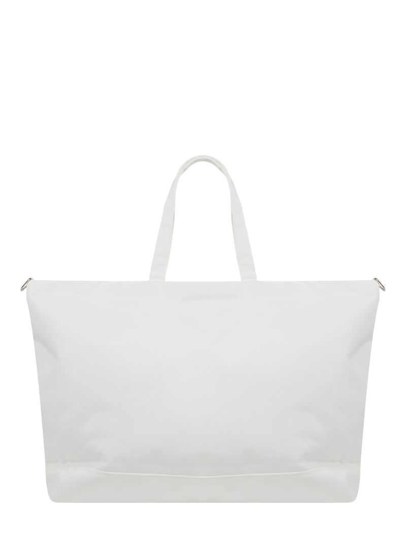 Shopper mit Logo  in weiß