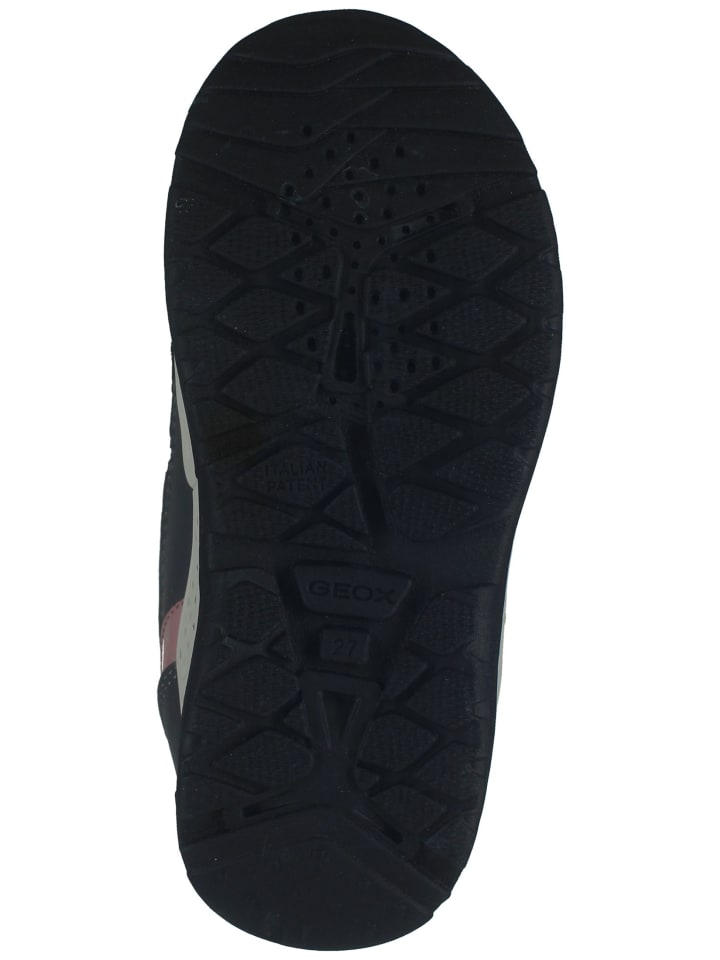 Geox Stiefelette in Grau/Pink günstig kaufen
