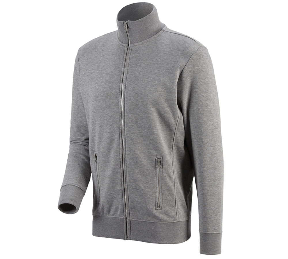 e.s. Sweatjacke poly cotton