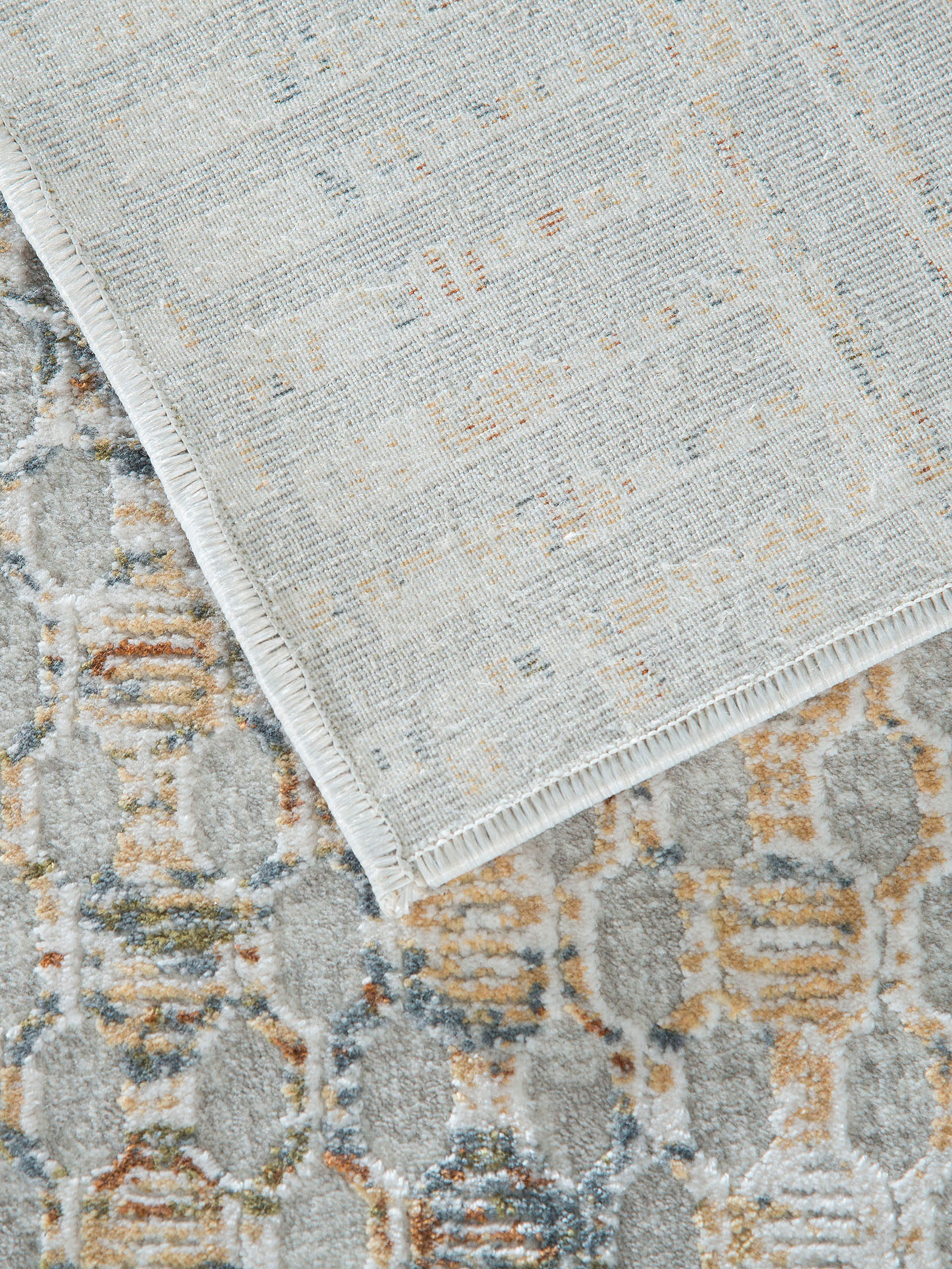 Cullen Vintage-Teppich, Silber