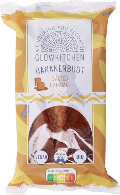 Glowkitchen Bananenbrot Salted Caramel