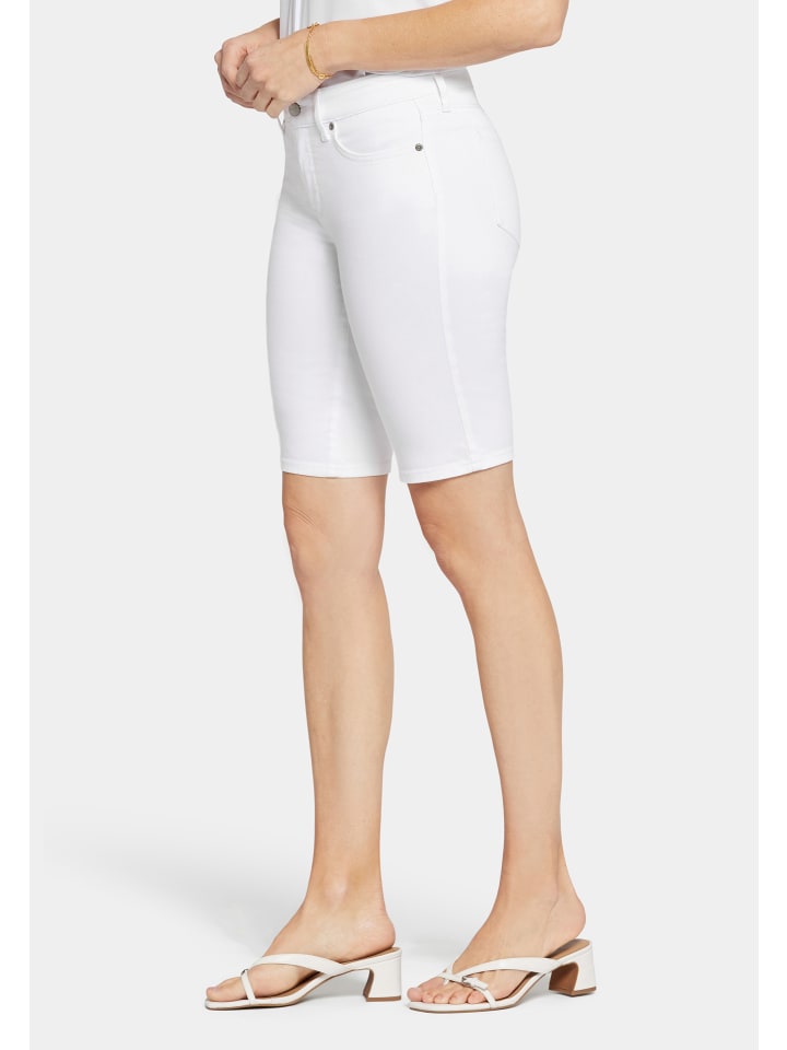 NYDJ Shorts Briella in Optic White günstig kaufen