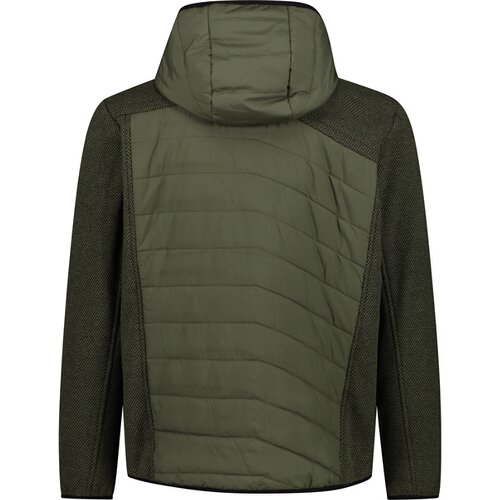 HERREN KAPUZENSWEAT MAN JACKET HYBRID FIX HOOD