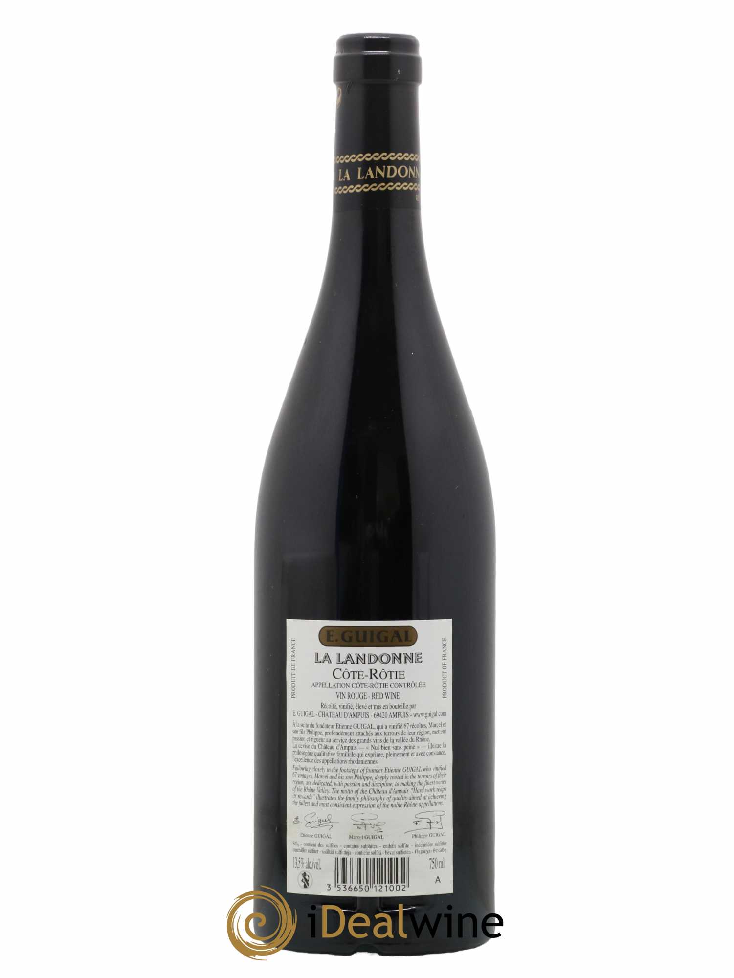 Côte-Rôtie La Landonne Guigal  2016 - Lot de 1 Bouteille