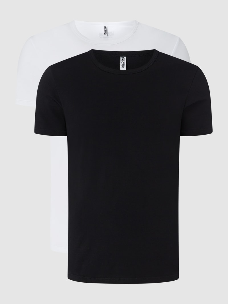 T-Shirt im 2er-Pack in weiß