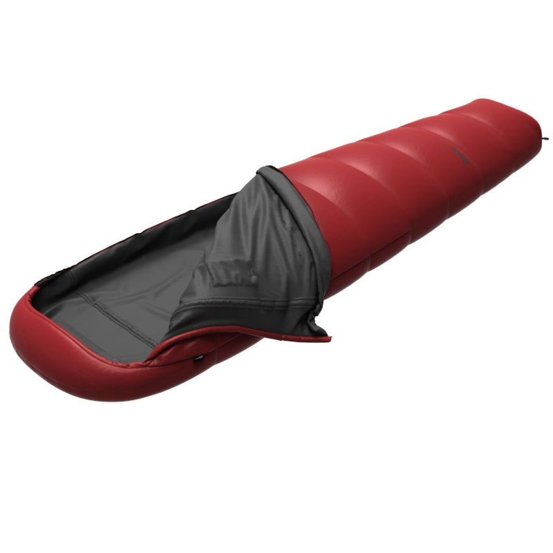 Hannah Outdoor Bike 100 Salsa rechts roter Mumienschlafsack