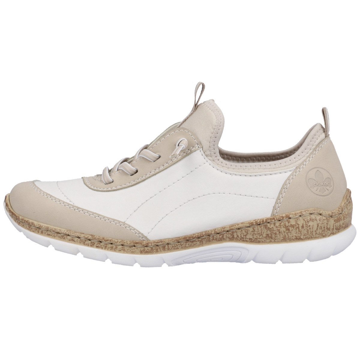 Rieker N4253 Sneaker Low beige