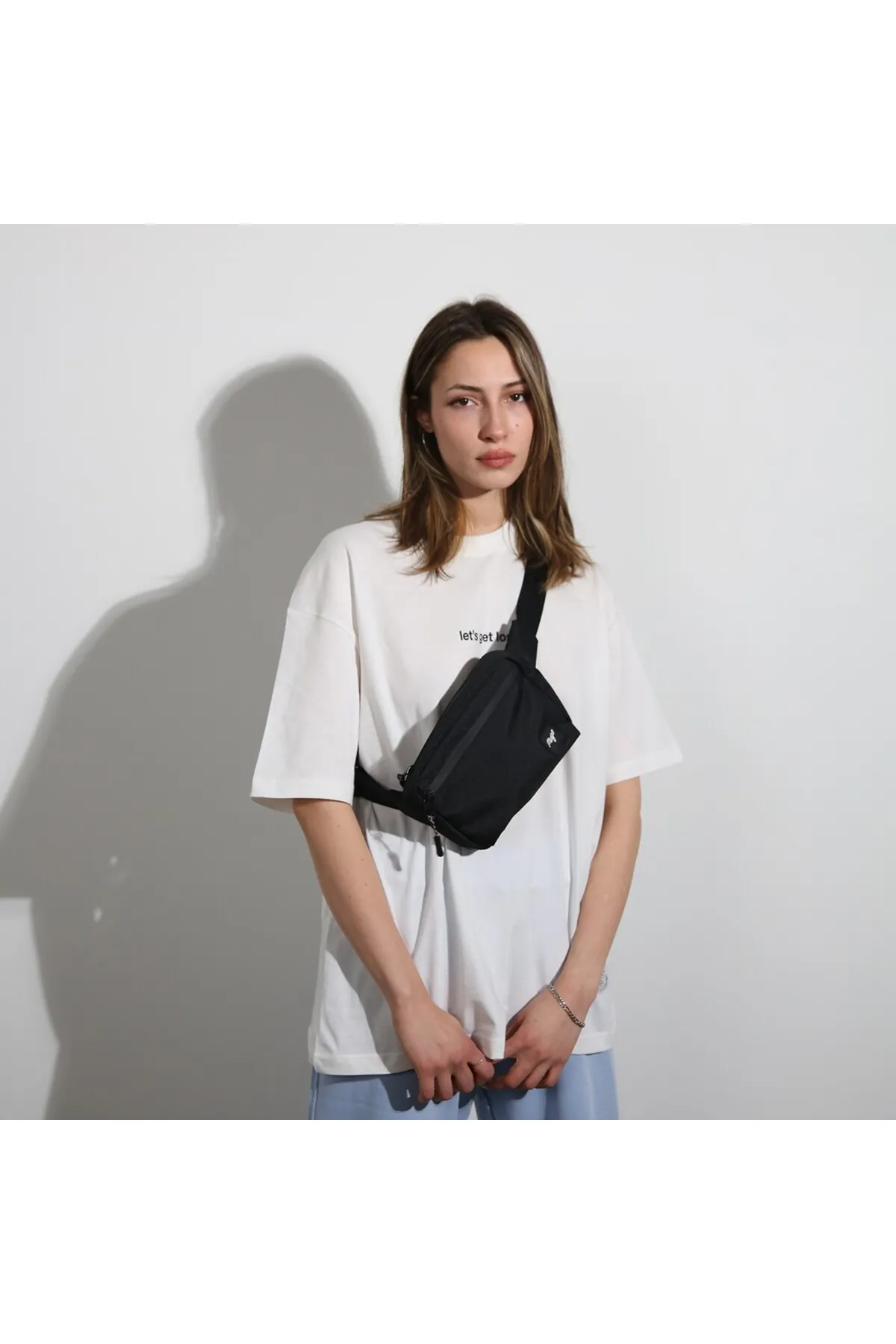 mugo  Gürteltasche - Schwarz - Unifarben