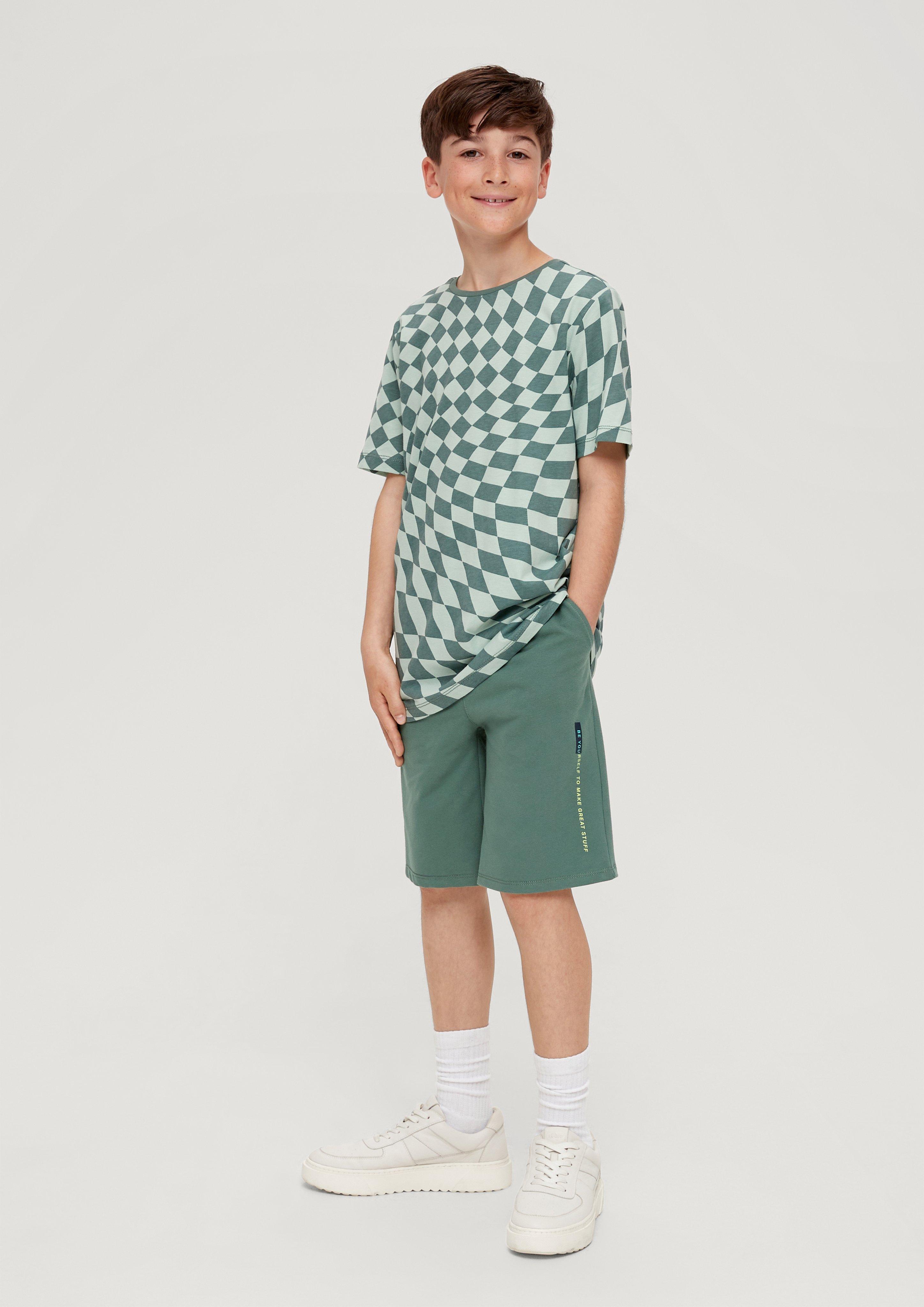 Relaxed: Bermuda aus Sweatstoff  2130496-6714