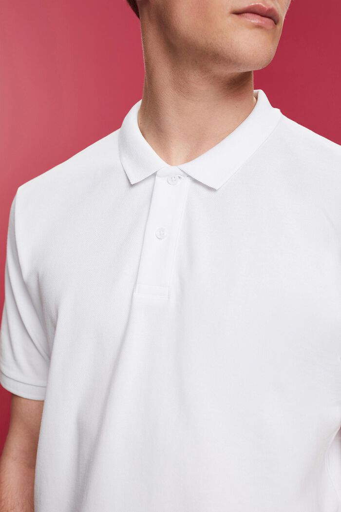 Slim-Fit-Poloshirt aus Baumwoll-Piqué