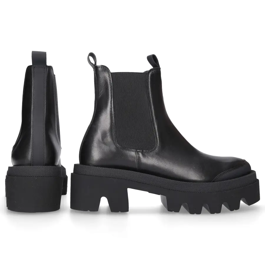 305 SOBE - Chelsea Boots TUKKER Kalbsleder - schwarz
