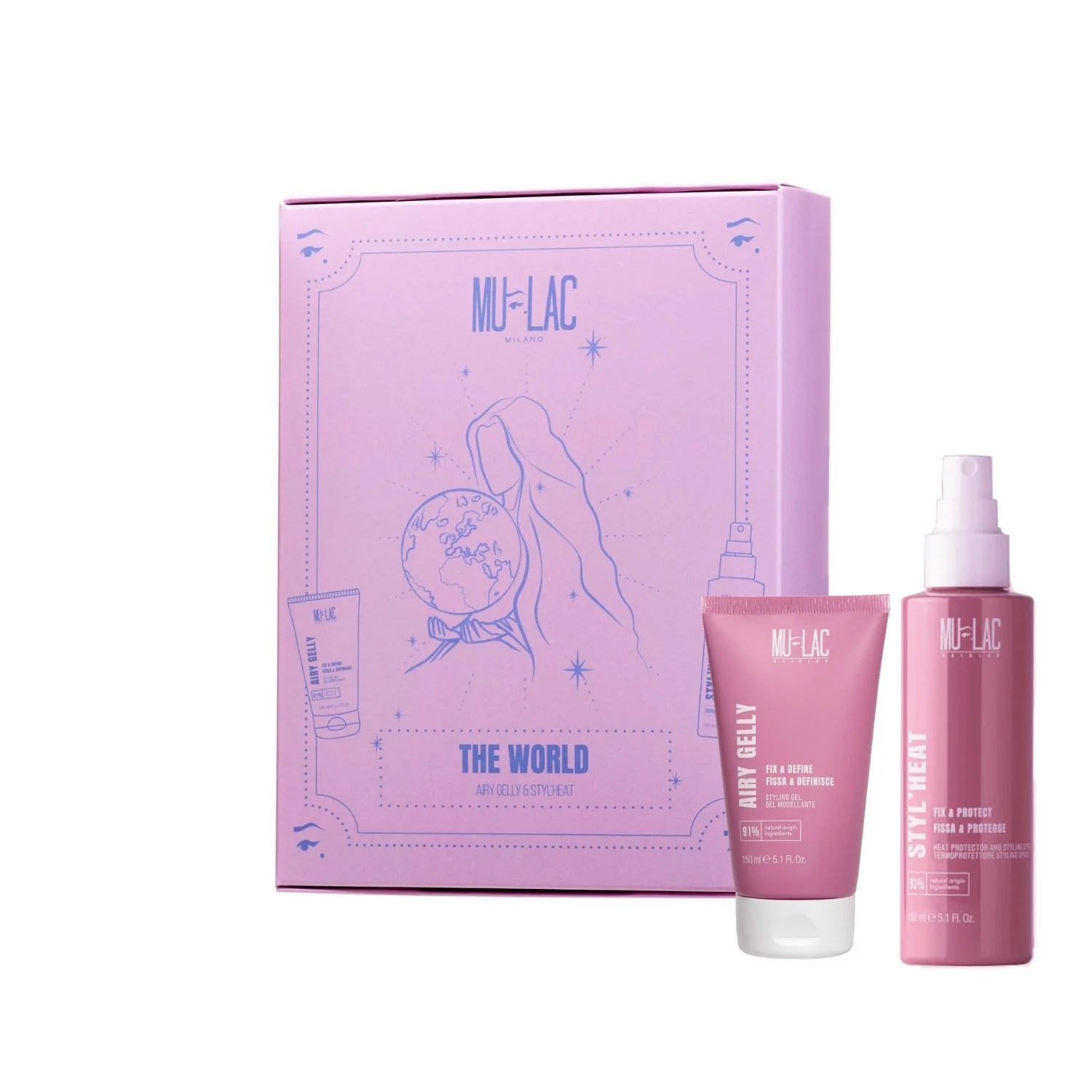 Hairlab The World - Hajformázó Készlet - Haj Ajándékcsomagok