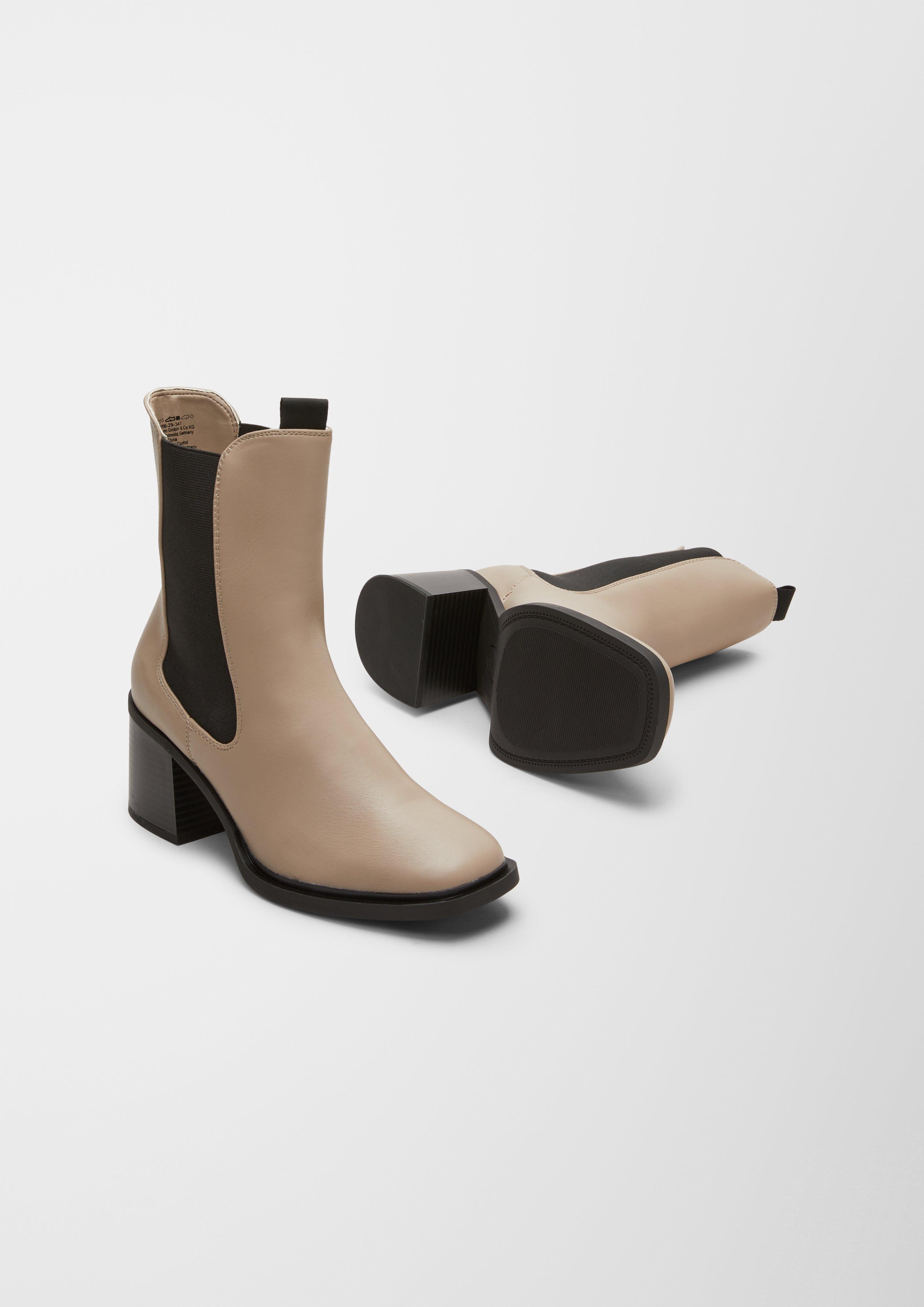 Stiefeletten mit Blockabsatz  6006655-341