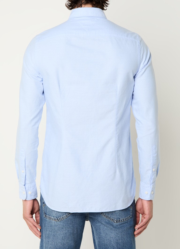 Cămașă Oxford ajustată Tommy Hilfiger cu logo