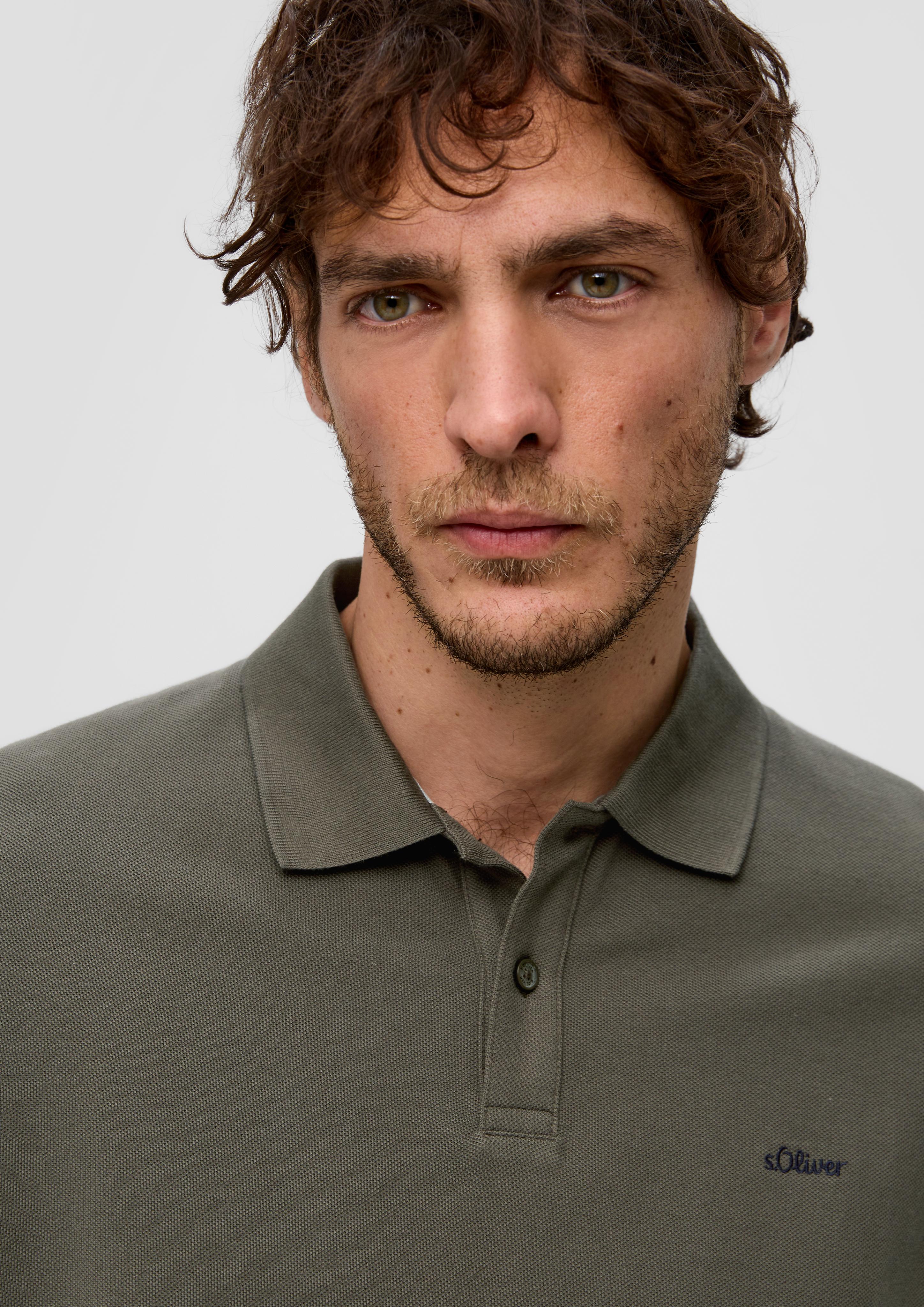Poloshirt aus reiner Baumwolle  2143941-7990
