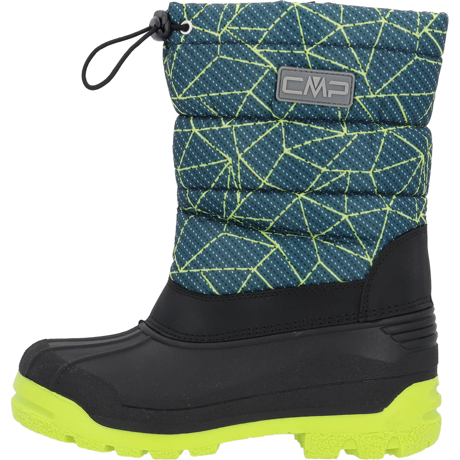 CMP Sneewy 3Q71294, Winterstiefel, Kinder, schwarz/gelb
