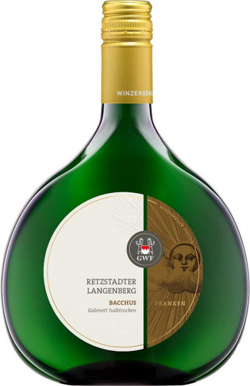 2022 Retzstadter Langenberg Bacchus Kabinett halbtrocken - Winzergemeinschaft Franken eG