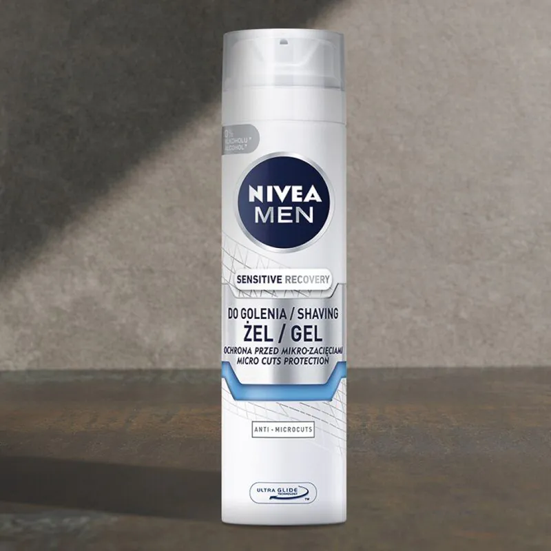 Nivea Men Sensitive Recovery umirujući gel za brijanje