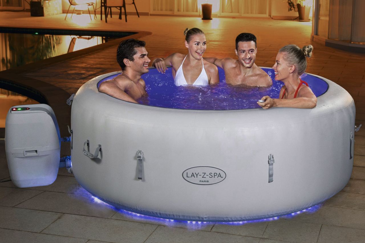 Bestway LAY-Z-SPALED-Whirlpool Paris AirJet™ Ø 196 x 66 cm, rund