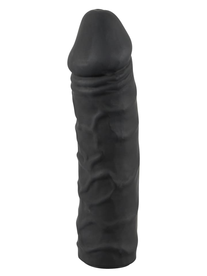 You2Toys Strap-On Silicone Strap-On in schwarz günstig kaufen 17 cm