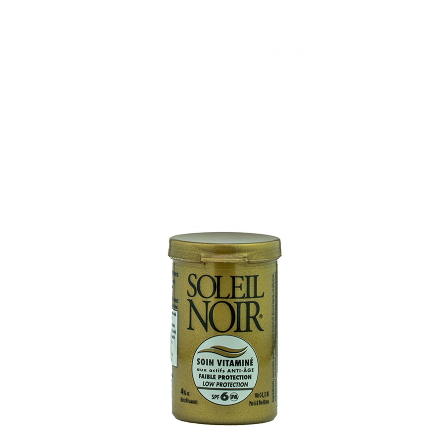 Soleil Noir Soin Vitaminé SPF6 Peaux Mates ou Bronzées 20 ml