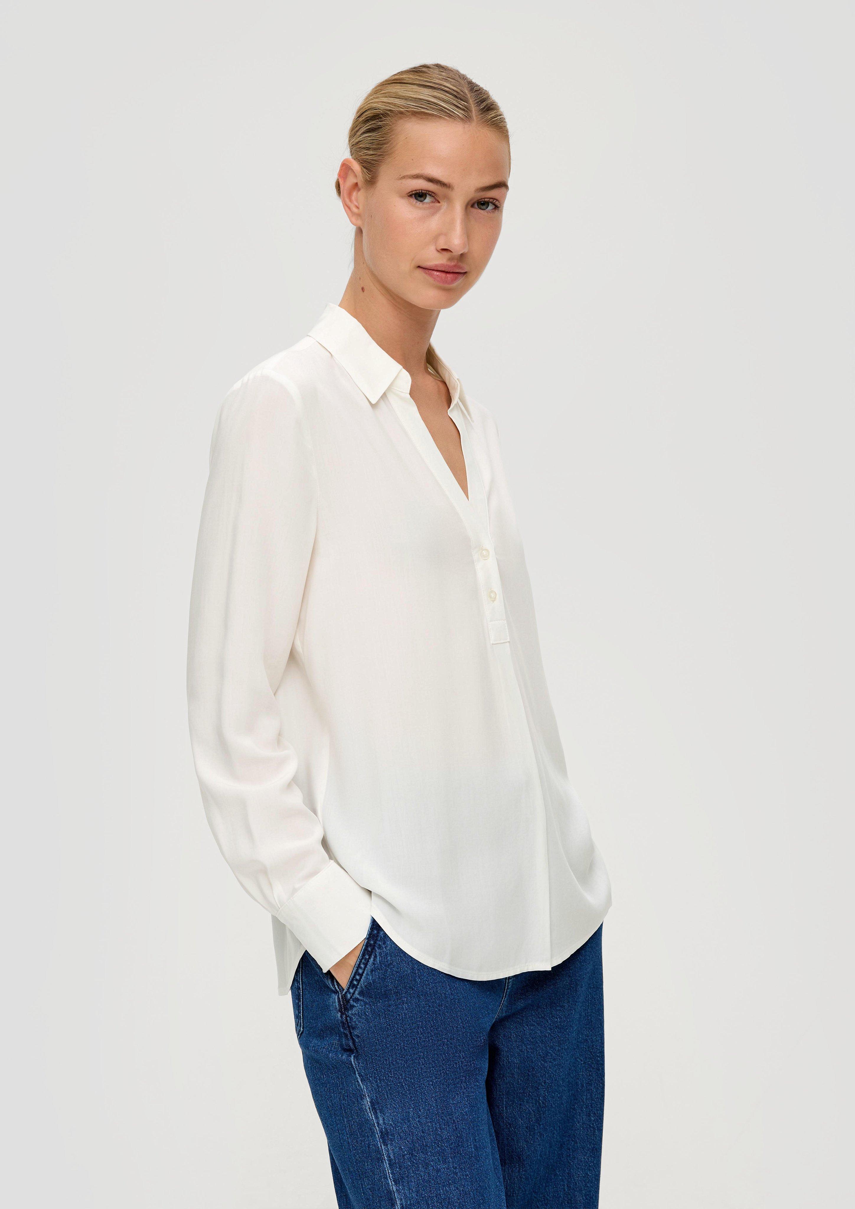Fließende Viskosebluse  2133817-0210