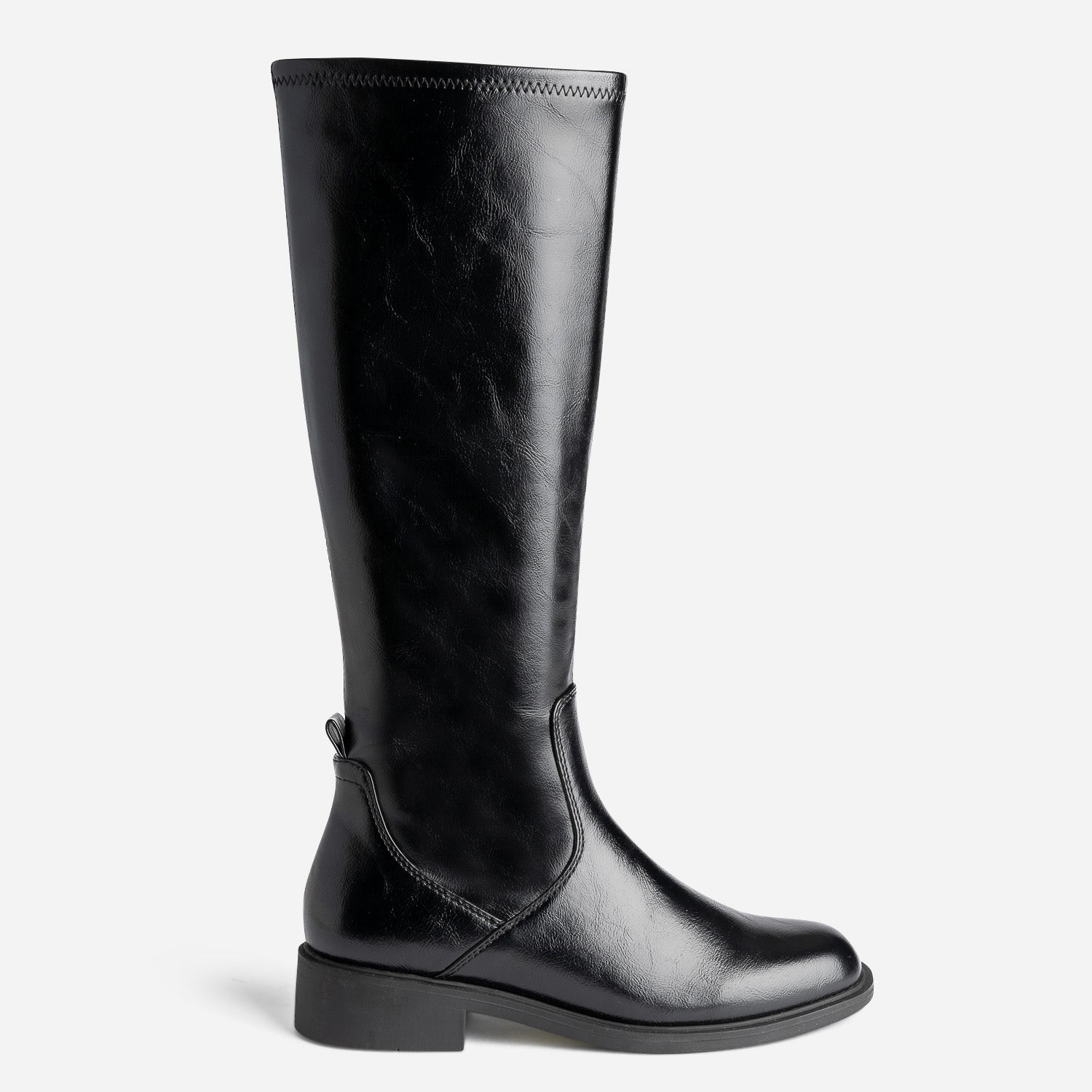 Botte noire glacée