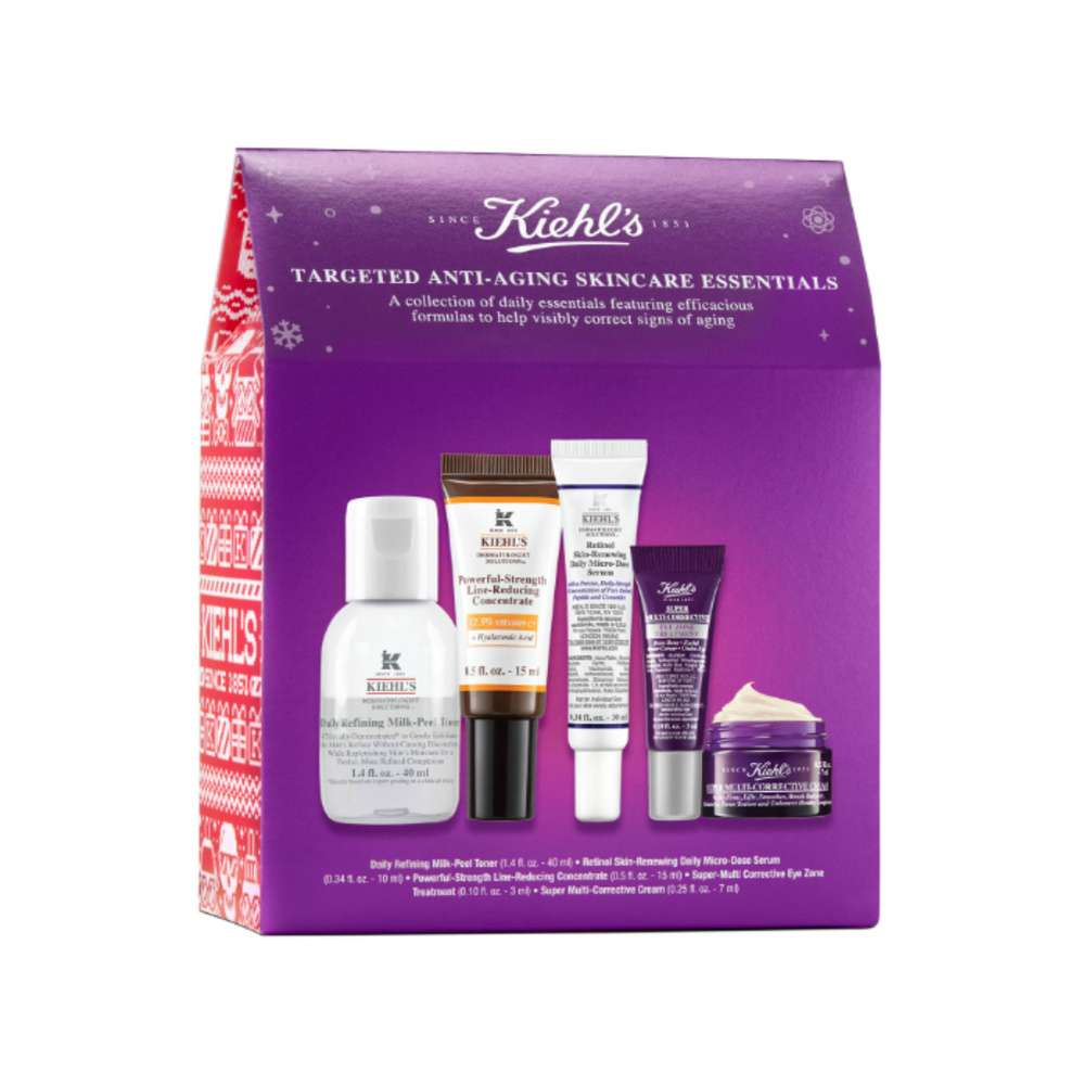 kiehl's Super Multi-Corrective Cream Coffret soin visage Essentiels Anti-Âge