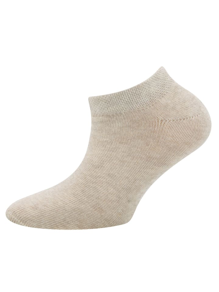 ewers 6er-Set Sneaker Socken 6er Pack Uni in beige-blau-grau günstig kaufen