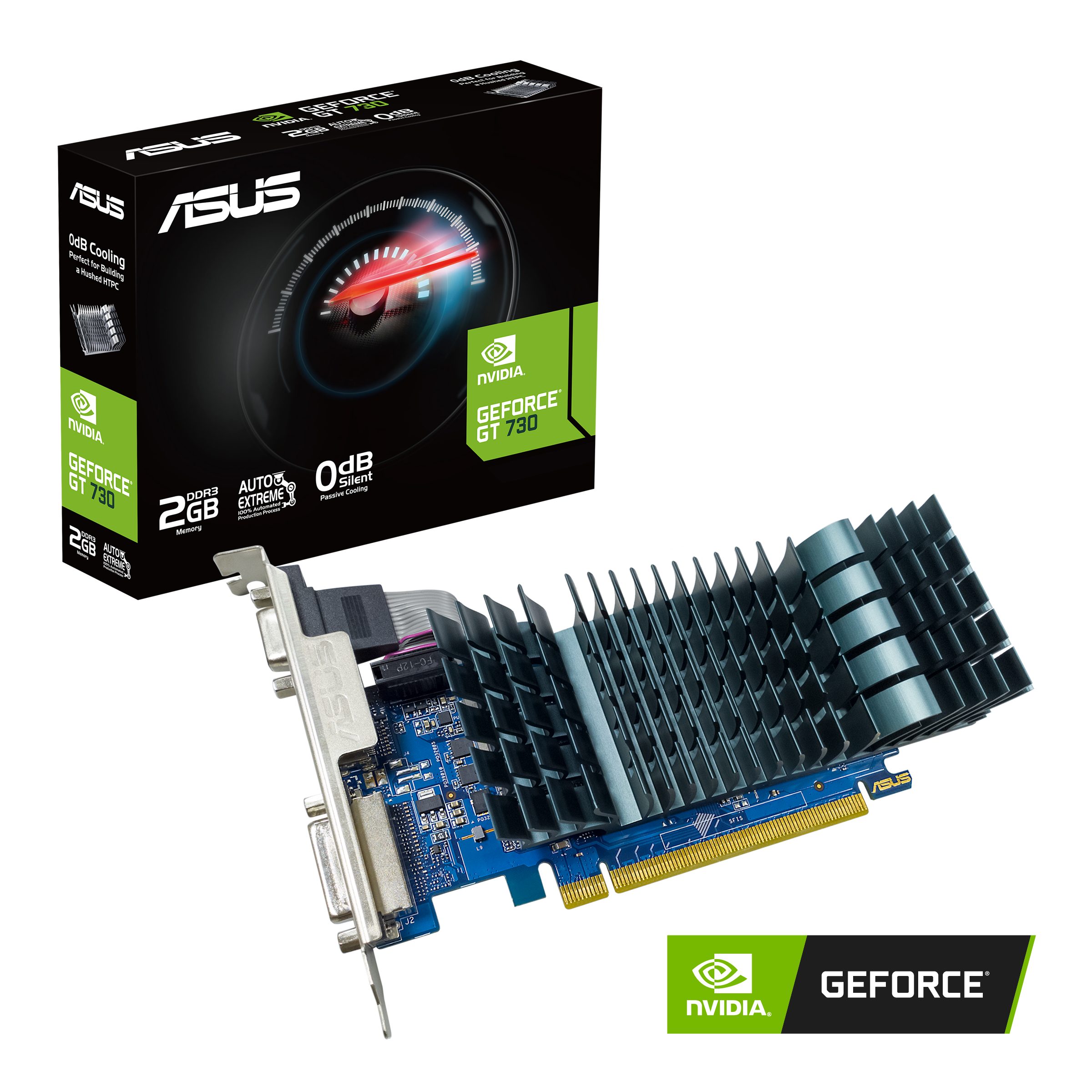 Asus GT730-SL-2GD3-BRK-EVO Grafikkarte (2 GB, DDR3)