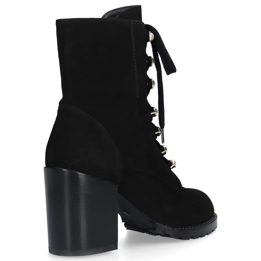 Stuart Weitzman - Stiefeletten IVEY Veloursleder - schwarz