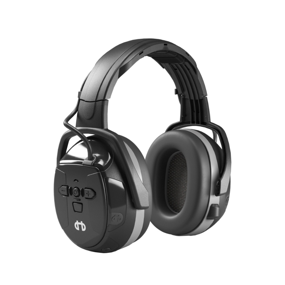 Auriculares con diadema Hellberg 48000-001 X-STREAM con reducción de ruido de 29 dB y Bluetooth.