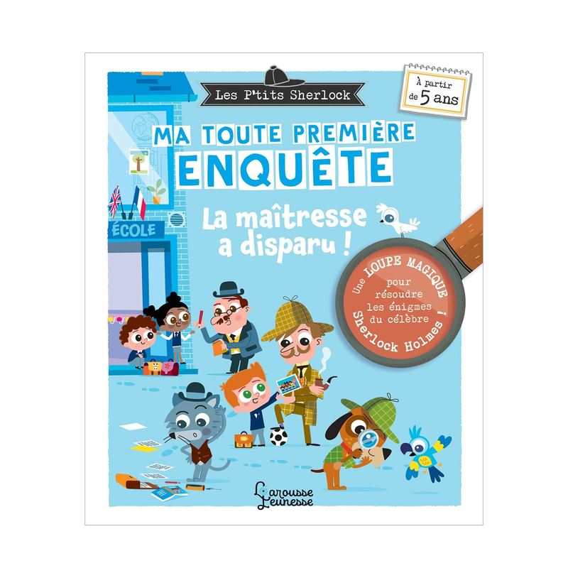 Livre Les Ptits Sherlock : ma toute première enquête ! Vol4 - Larousse Jeunesse