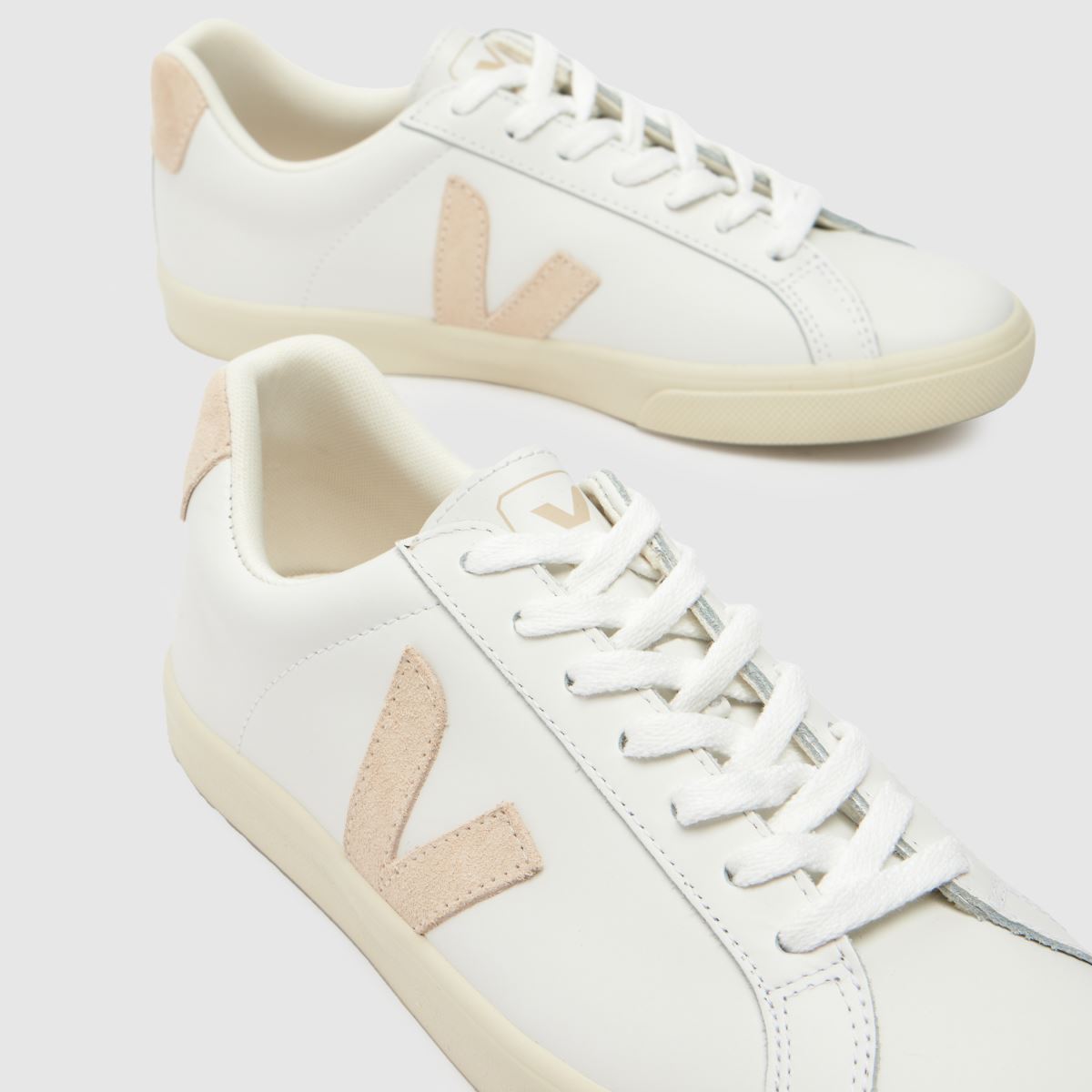 VEJA esplar sneakers i vit & beige