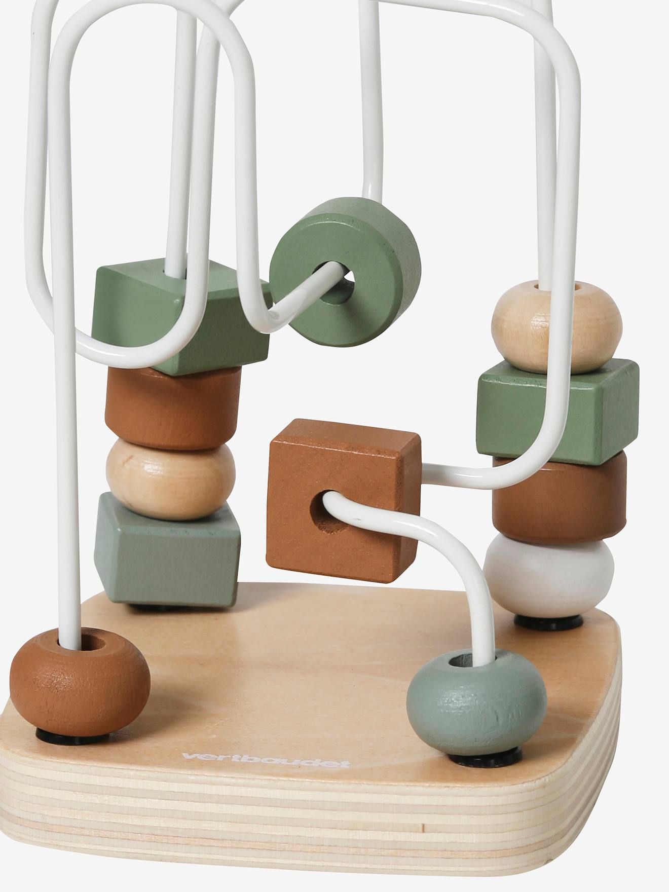 Coffret 3 jeux d'éveil GREEN FOREST en bois FSC® multicolore