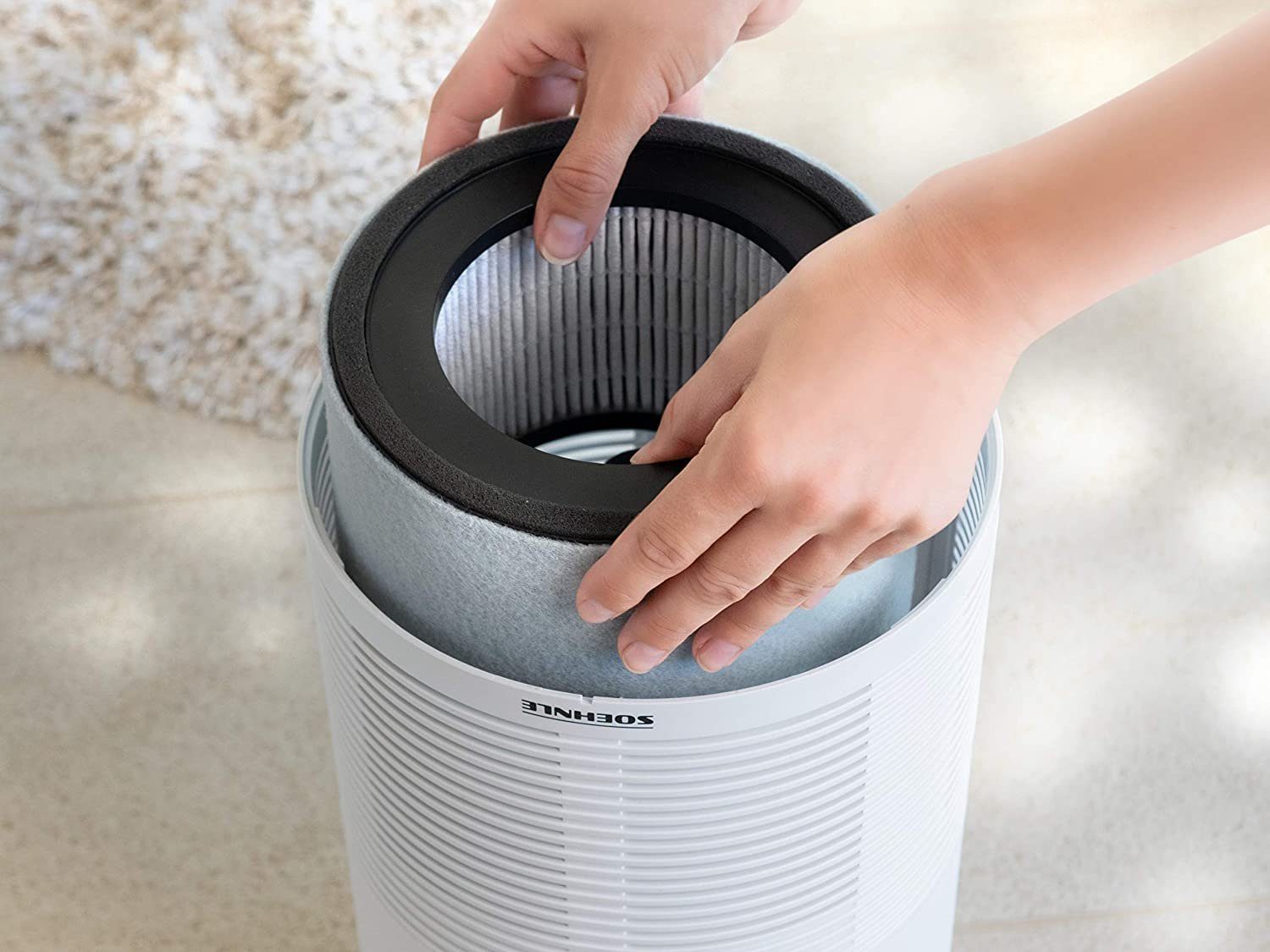 Soehnle Luftfilter Soehnle Ersatzfilter für Luftreiniger AirFresh Clean 400 68129